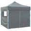 Party Tent 291 x 291 x 315 cm Antracit Oxford stof