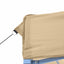 Party Tent 292 x 292 x 315 cm Beige Oxford stof