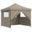 Party Tent Gråbrun 292 x 292 x 315 cm Oxford stof