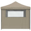 Party Tent 292 x 292 x 315 cm Gråbrun Oxford stof