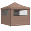 Party Tent 292 x 292 x 315 cm Brun Oxford stof