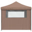 Party Tent 292 x 292 x 315 cm Brun Oxford stof