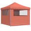 Party Tent 292 x 292 x 315 cm Terrakotta Oxford stof