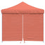 Party Tent 292 x 292 x 315 cm Terrakotta Oxford stof