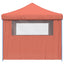 Party Tent 292 x 292 x 315 cm Terrakotta Oxford stof