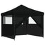 Party Tent 292 x 292 x 315 cm Sort Oxford stof