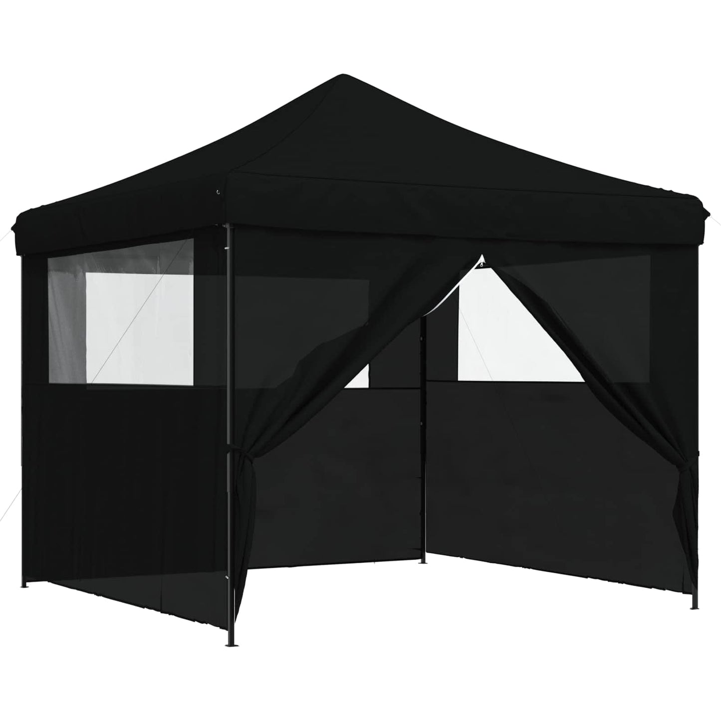 Party Tent 292 x 292 x 315 cm Sort Oxford stof
