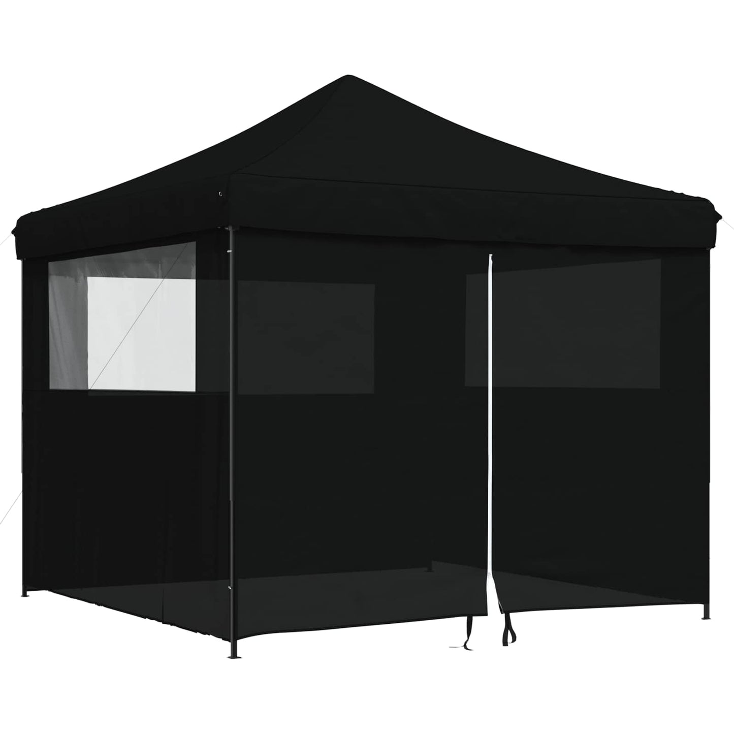 Party Tent 292 x 292 x 315 cm Sort Oxford stof