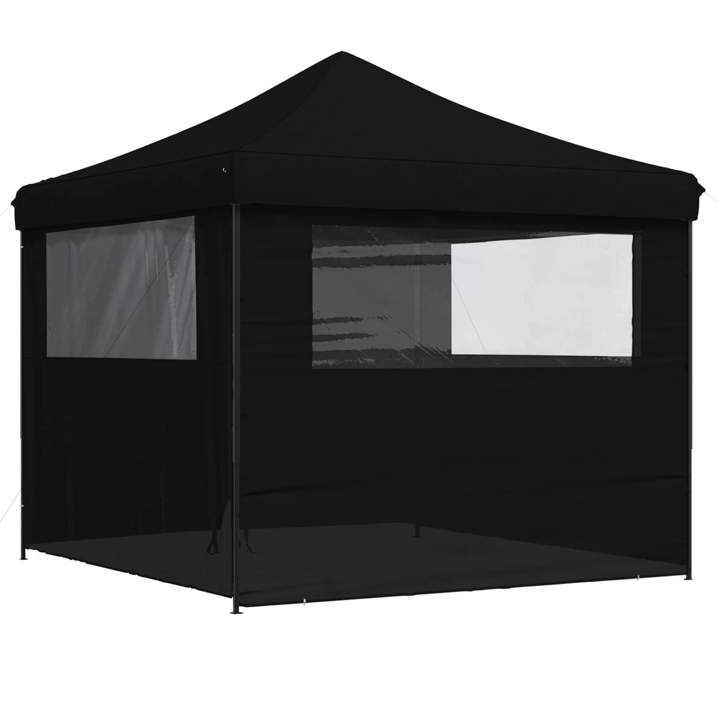 Party Tent 292 x 292 x 315 cm Sort Oxford stof