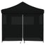 Party Tent 292 x 292 x 315 cm Sort Oxford stof