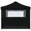 Party Tent 292 x 292 x 315 cm Sort Oxford stof