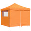 Party Tent 292 x 292 x 315 cm Orange Oxford stof