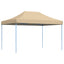 Party Tent 279 x 410 x 315 cm Beige Oxford stof