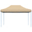 Party Tent Beige 279 x 410 x 315 cm Oxford stof