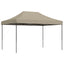Party Tent 279 x 410 x 315 cm Gråbrun Oxford stof