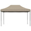 Party Tent 279 x 410 x 315 cm Gråbrun Oxford stof