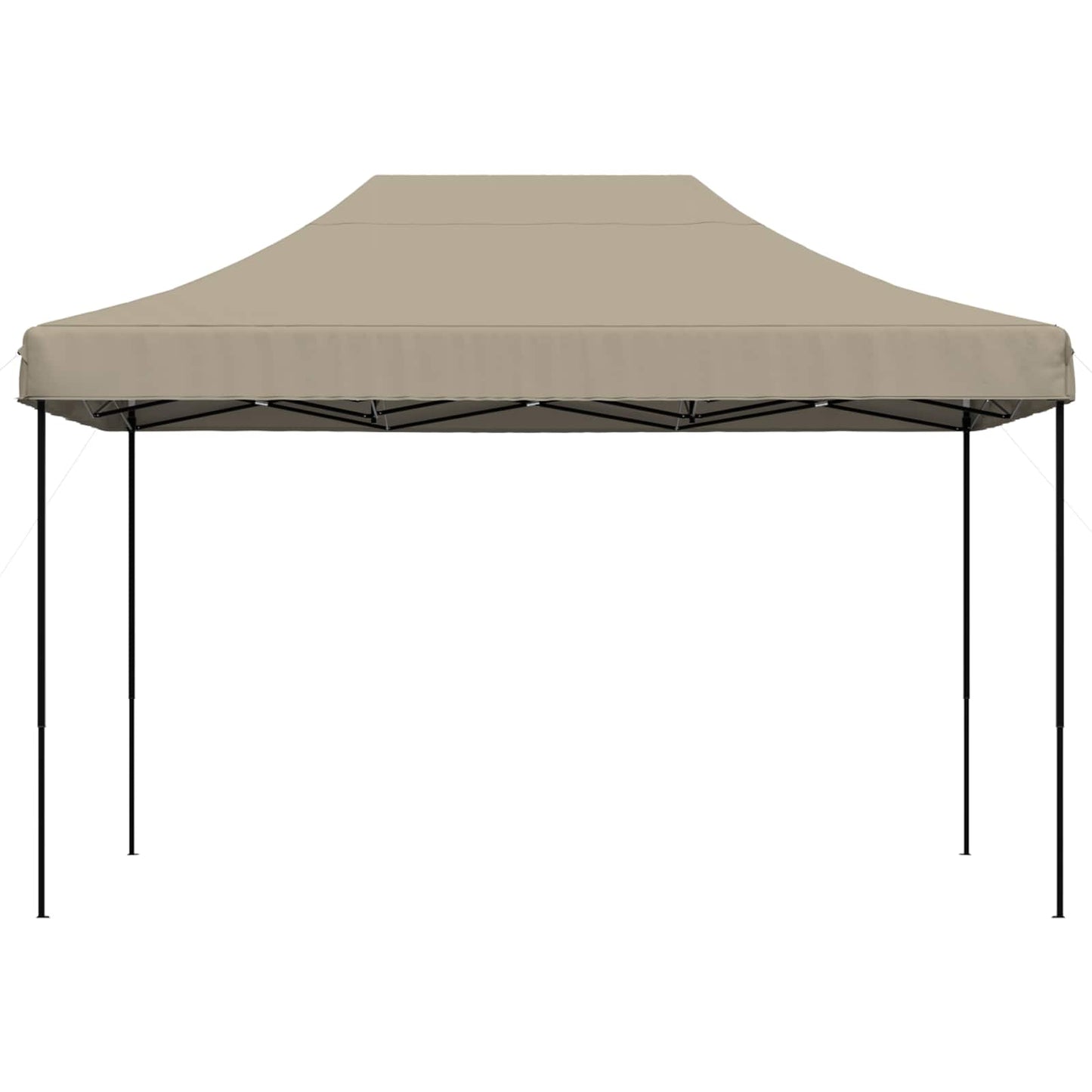 Party Tent 279 x 410 x 315 cm Gråbrun Oxford stof