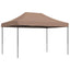 Party Tent 279 x 410 x 315 cm Brun Oxford stof