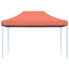 Party Tent Terrakotta 279 x 410 x 315 cm Oxford stof