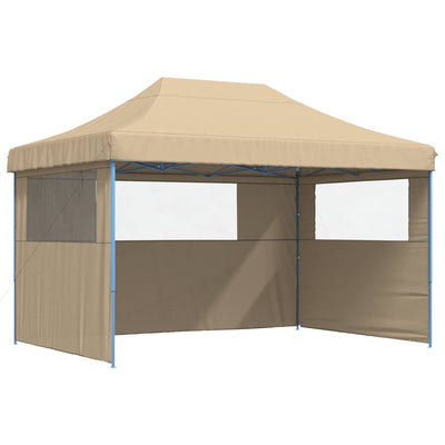 Party Tent Beige 279 x 410 x 315 cm Oxford stof