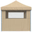Party Tent 279 x 410 x 315 cm Beige Oxford stof