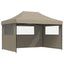 Party Tent Gråbrun 279 x 410 x 315 cm Oxford stof