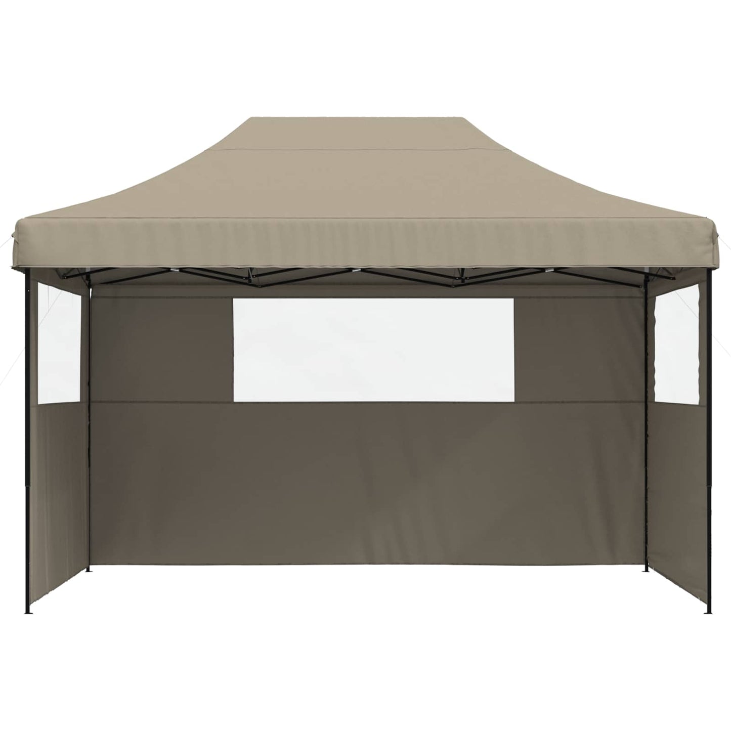 Party Tent 279 x 410 x 315 cm Gråbrun Oxford stof