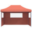Party Tent Terrakotta 279 x 410 x 315 cm Oxford stof