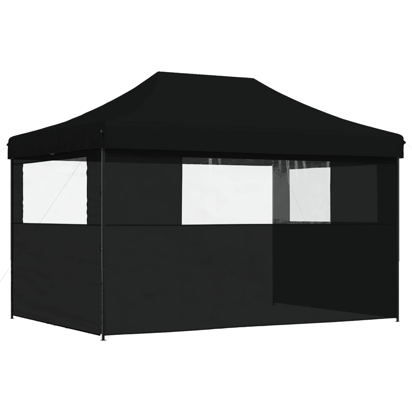 Party Tent 279 x 410 x 315 cm Sort Oxford stof