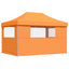 Party Tent Orange 279 x 410 x 315 cm Oxford stof
