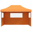 Party Tent 279 x 410 x 315 cm Orange Oxford stof