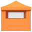 Party Tent 279 x 410 x 315 cm Orange Oxford stof