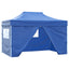 Party Tent 280 x 410 x 315 cm Blå Oxford stof