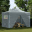 Party Tent 280 x 410 x 315 cm Antracit Oxford stof