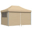 Party Tent Beige 279 x 410 x 315 cm Oxford stof