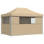 Party Tent 279 x 410 x 315 cm Beige Oxford stof