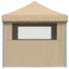 Party Tent 279 x 410 x 315 cm Beige Oxford stof