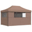 Party Tent 279 x 410 x 315 cm Brun Oxford stof