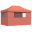 Party Tent 279 x 410 x 315 cm Terrakotta Oxford stof