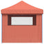 Party Tent 279 x 410 x 315 cm Terrakotta Oxford stof
