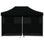Party Tent Sort 279 x 410 x 315 cm Oxford stof
