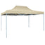 Party Tent 291 x 431 x 315 cm Cremefarvet Oxford stof