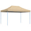 Party Tent 292 x 440 x 315 cm Beige Oxford stof