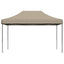 Party Tent Gråbrun 292 x 440 x 315 cm Oxford stof