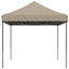 Party Tent Gråbrun 292 x 440 x 315 cm Oxford stof