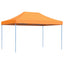 Party Tent 292 x 440 x 315 cm Orange Oxford stof