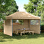 Party Tent 292 x 440 x 315 cm Beige Oxford stof