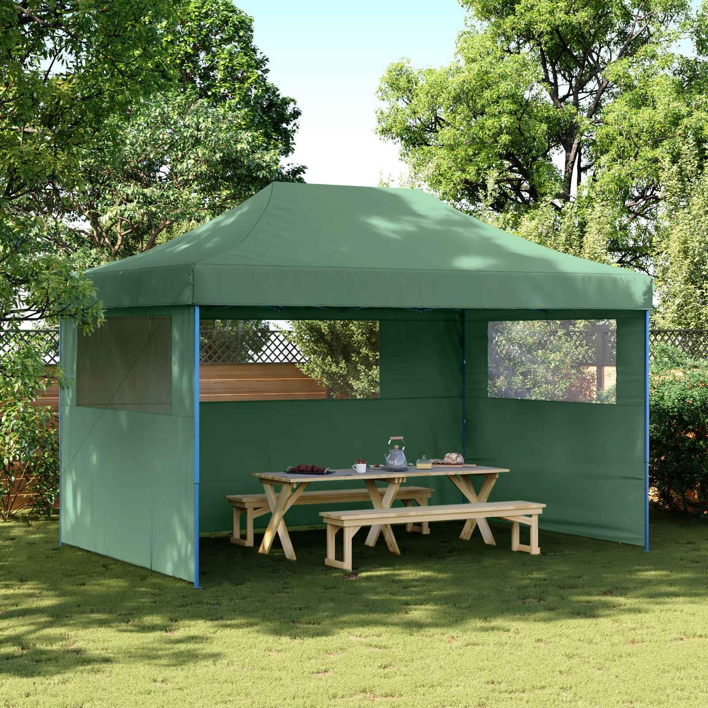 Party Tent 292 x 440 x 315 cm Grøn Oxford stof