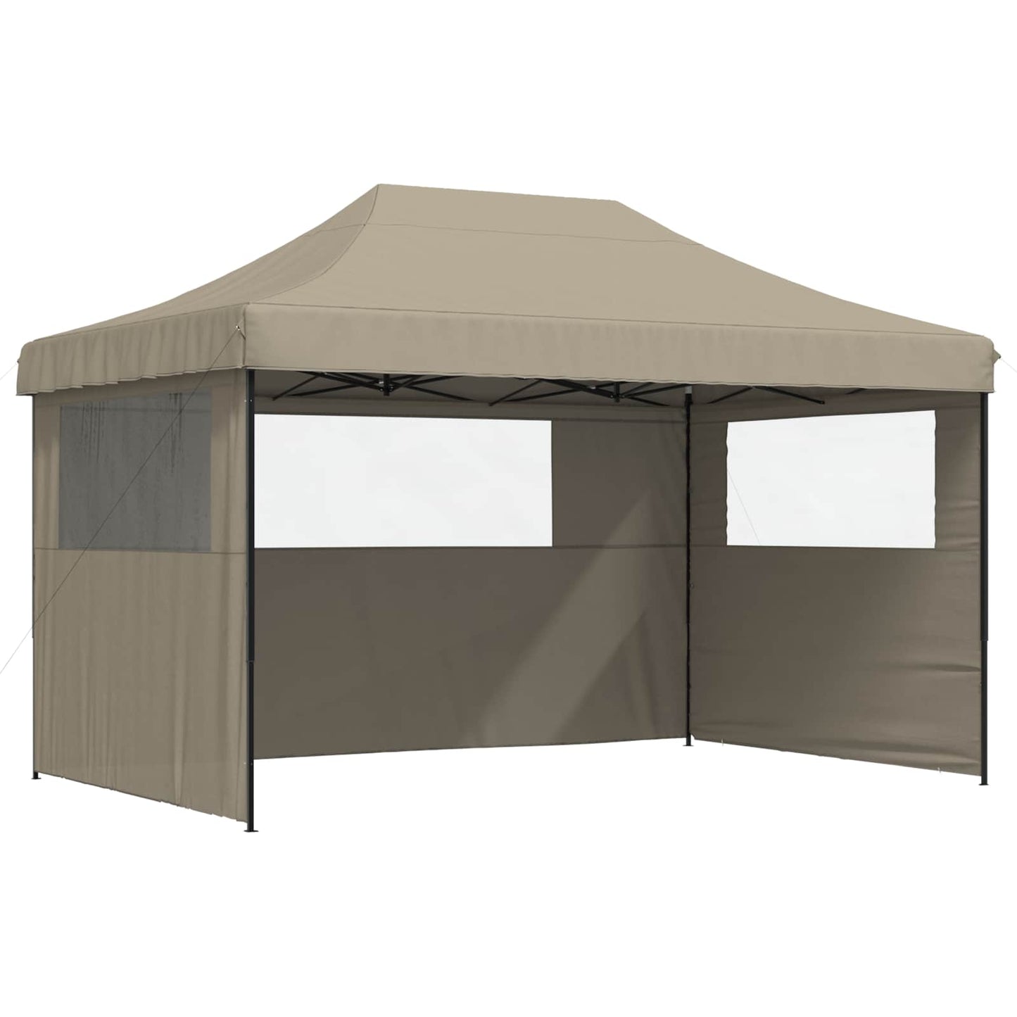 Party Tent 292 x 440 x 315 cm Gråbrun Oxford stof