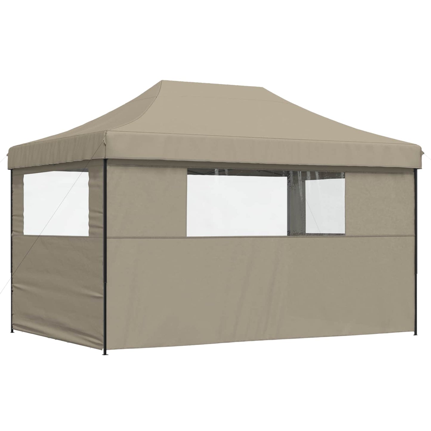 Party Tent 292 x 440 x 315 cm Gråbrun Oxford stof